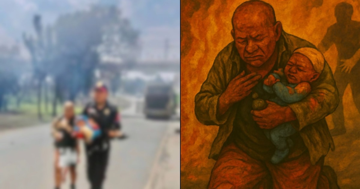 ¡Héroe en Iztapalapa: Abuela arriesga su vida para salvar a su nieta de 2 años en explosión en Puente de la Concordia!