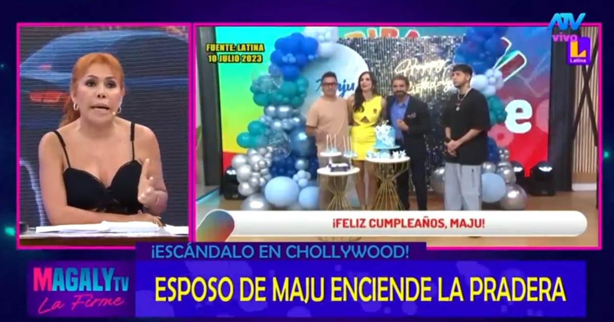 Maju Mantilla lloró en su cumpleaños por revelación de romance con productor