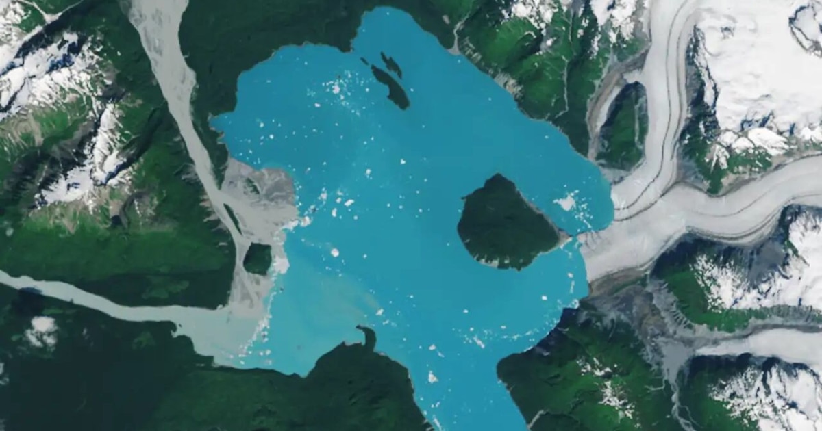 Descubren en Alaska una isla emergente por el deshielo acelerado que revela el dramático retroceso de los glaciares