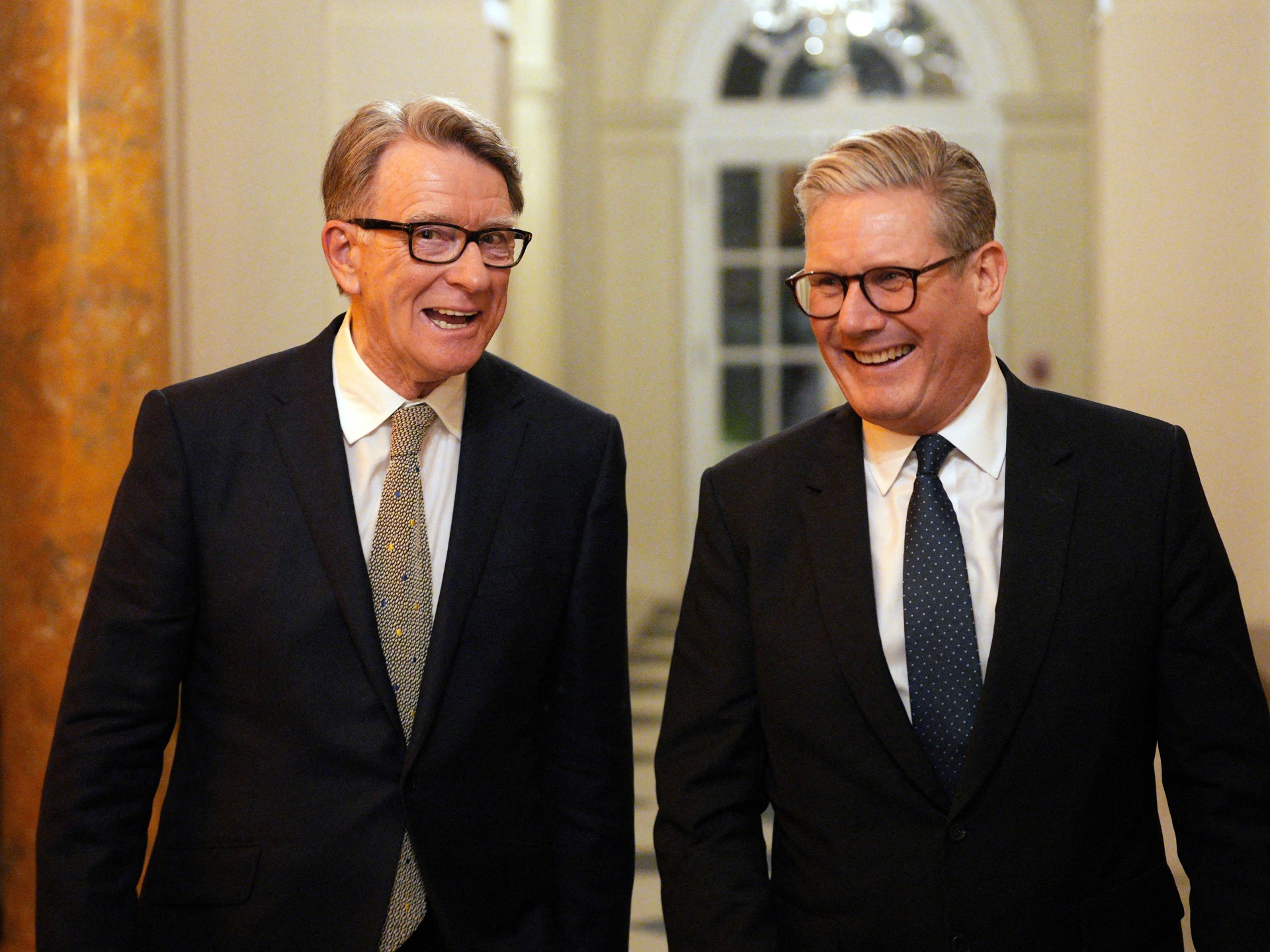 Escándalo en Reino Unido: Mandelson es despedido por su relación con Jeffrey Epstein