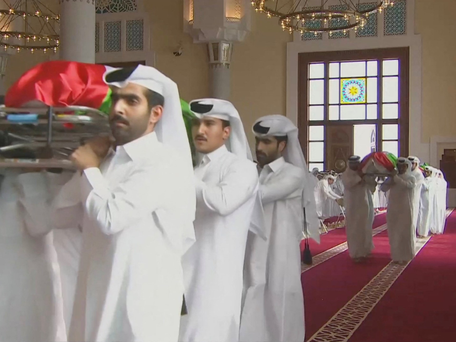 Funeral en Doha por las víctimas del ataque israelí contra Hamas desata tensión en el Golfo