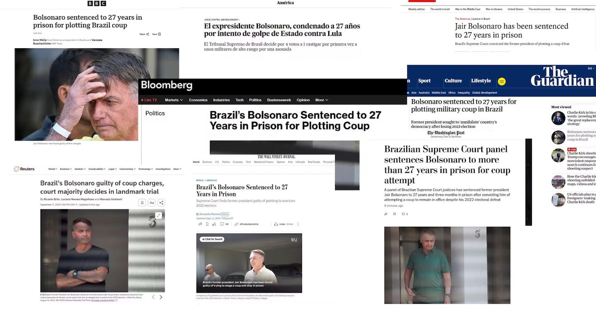 Jair Bolsonaro condenado a 27 años por liderar plan golpista que buscaba anular elecciones y asesinar a Lula