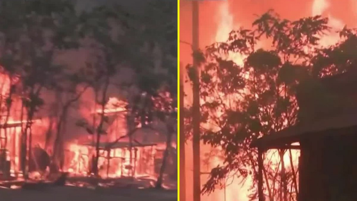 ¡Devastación en California! Incendio forestal arrasa con cientos de casas y edificios