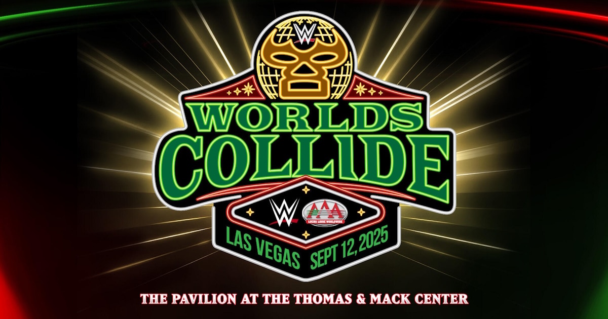 ¡Estrellas del pancracio mexicano y estadounidense en vivo en Las Vegas! Penta celebra la Independencia de México y Aida Cuevas entona el himno en el evento Worlds Collide