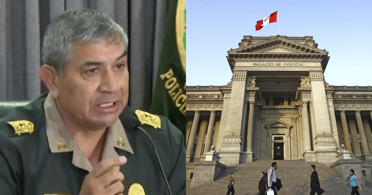 Poder Judicial suspende 18 meses al comandante general de la PNP por caso “Policías albañiles”
