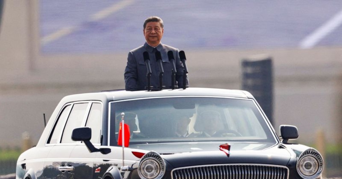 Xi Jinping busca dejar su huella histórica con la anexión de Taiwán en un desfile militar que denuncia su carrera contra Mao