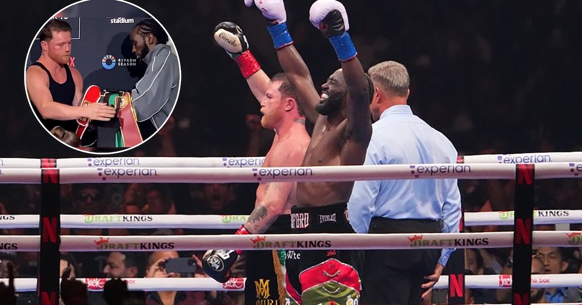 Crawford Impacta: Devuelve Cinturones a Canelo en Acto de Respeto Histórico