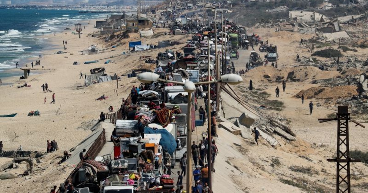 ¡Desplazados en Gaza: 75,000 Personas Sin Hogar en Medio de la Intensificación de la ofensiva israelí!