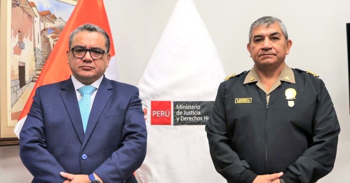 Víctor Zanabria mantiene reunión oficial con Juan José Santiváñez a pesar de suspensión del PJ