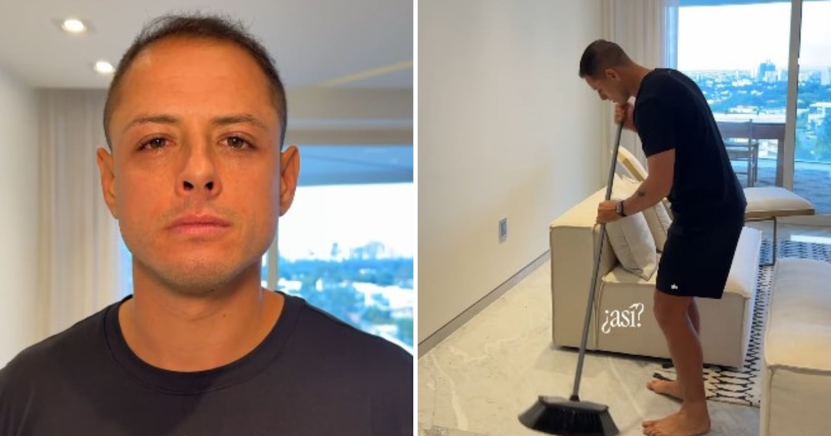 ¡Chicharito Hernández en el ojo del huracán! Viralizarse por videos reflexivos y barrer el piso en plena polémica en Chivas tras no jugar en el Clásico Nacional