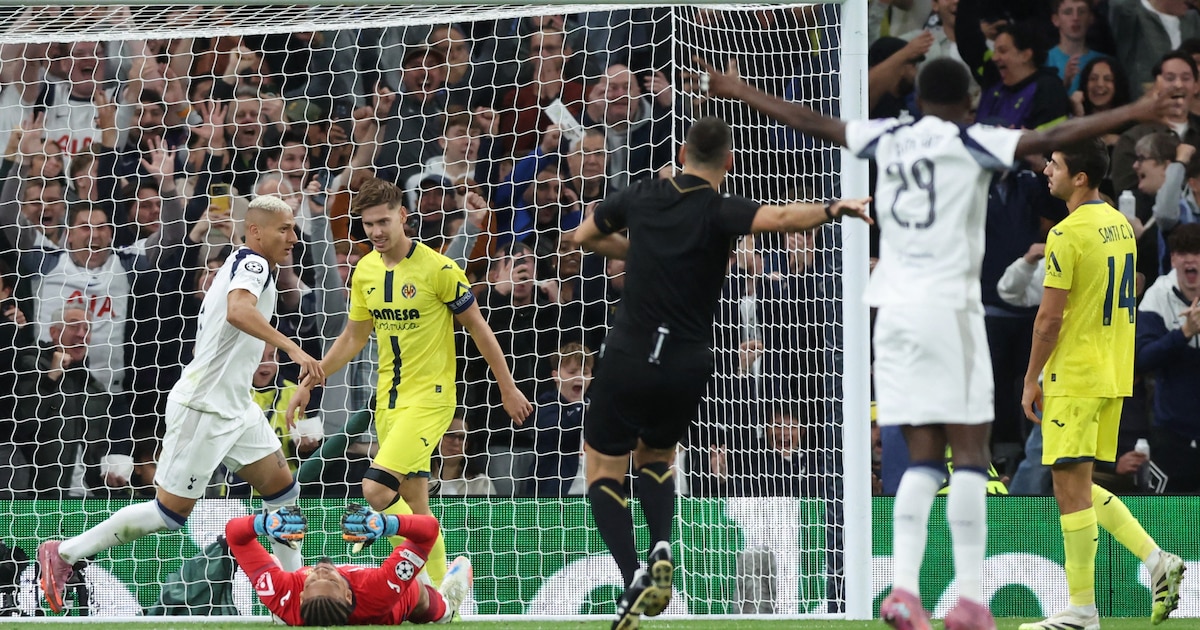 ¡Increíble blooper de Luiz Júnior en debut en Champions: Self Gol condena al Villarreal ante Tottenham!