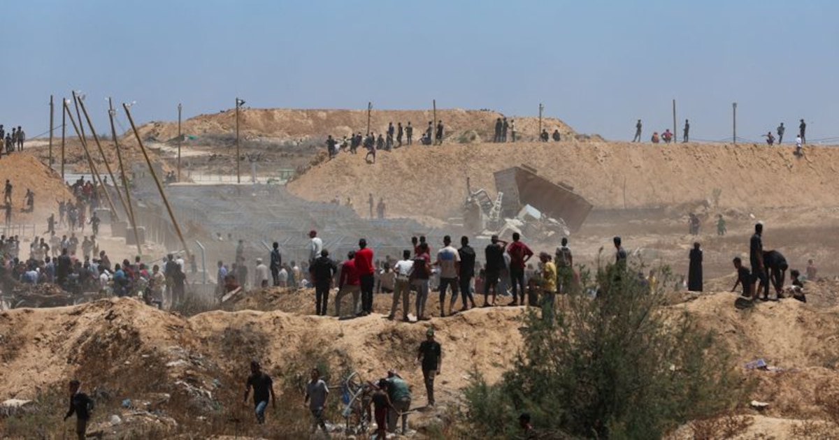 Israel abre segunda ruta de evacuación en Gaza ante ofensiva terrestre y caos en calles