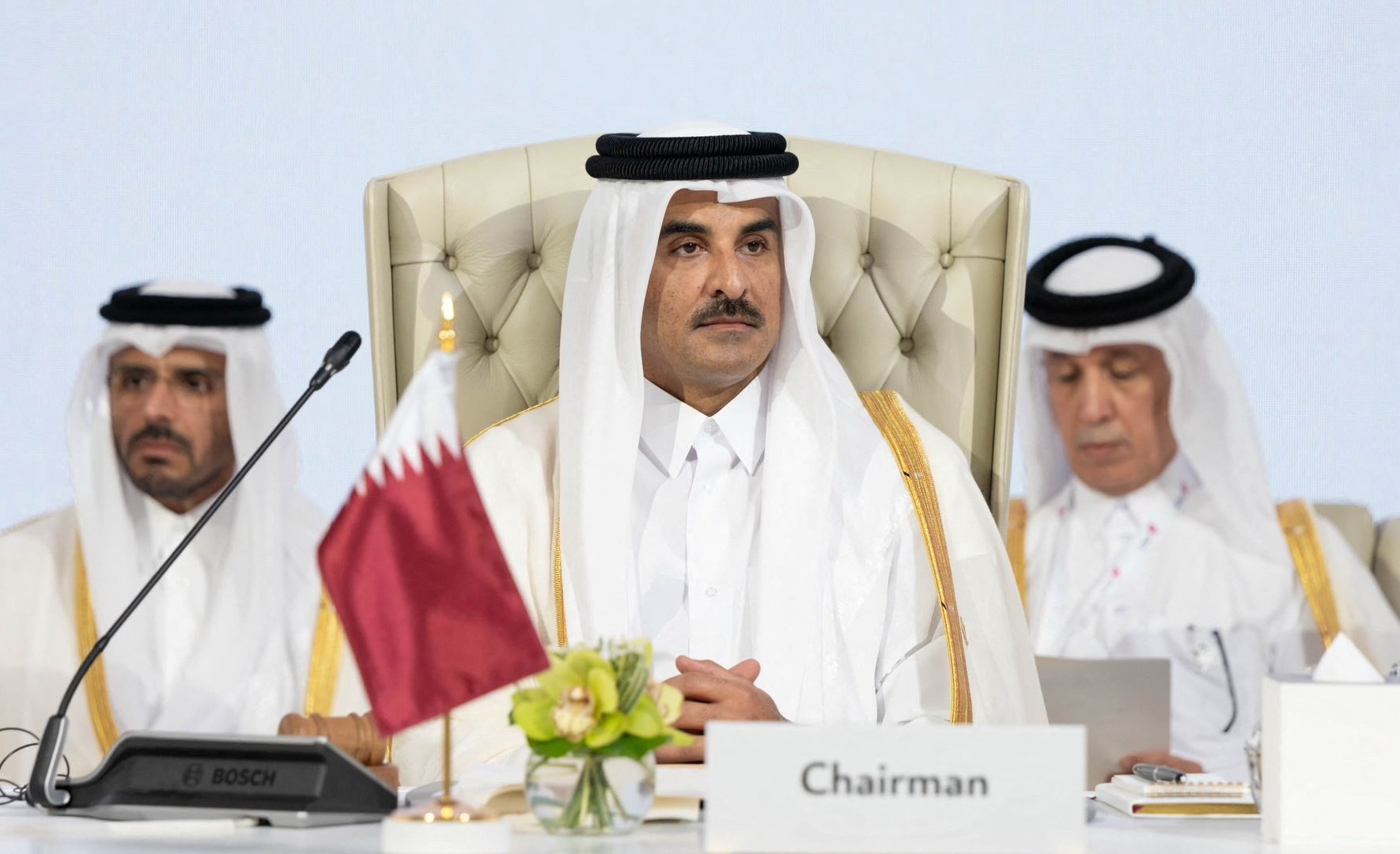 Sheikh Tamim en Jordania tras ataque israelí en Doha y en plena escalada regional