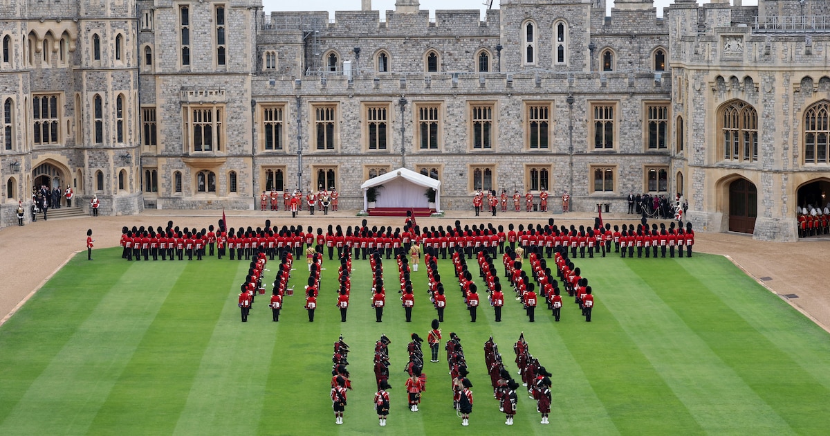 Trumpczar en Windsor: Inspección de la Guardia de Honor y pompa real en su visita de Estado a Reino Unido