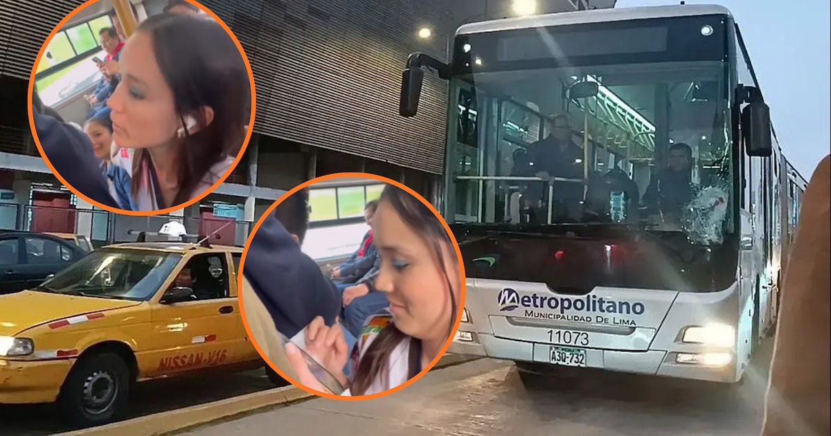 Influencer insulta racísticamente en bus del Metropolitano y provoca indignación