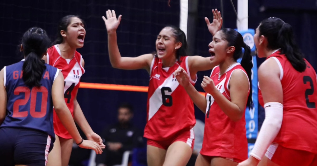 Perú y Bolivia en vivo hoy: marcador en tiempo real del Sudamericano Sub 17 Vóley 2025