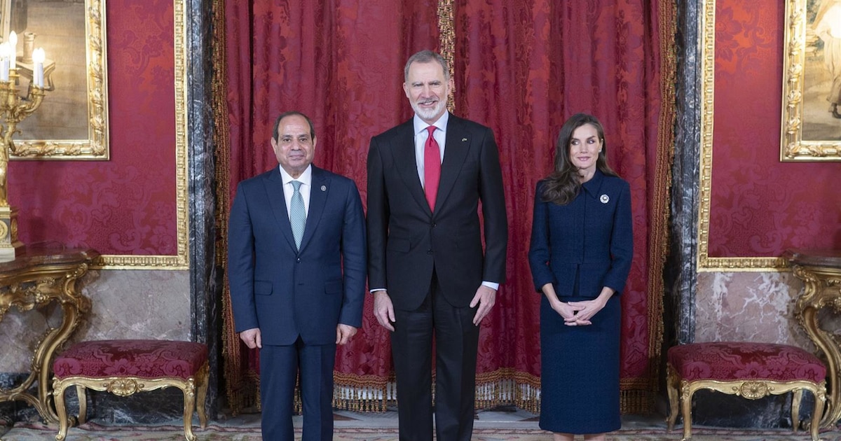 Reyes de España en Egipto: Felipe VI denuncia el “brutal sufrimiento” en Gaza y busca solución para un Estado palestino viable