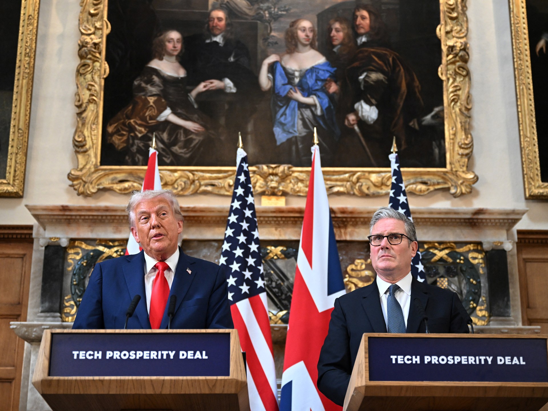 Trump y Starmer sellan alianza inquebrantable entre EE.UU. y Reino Unido tras visita de tres días