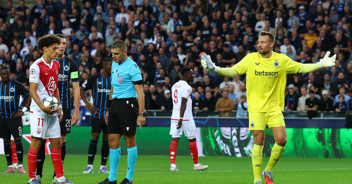 ¡Sorpresa en Champions: Mignolet anula un penal polémico sin revisión del VAR y cambia el rumbo del partido!