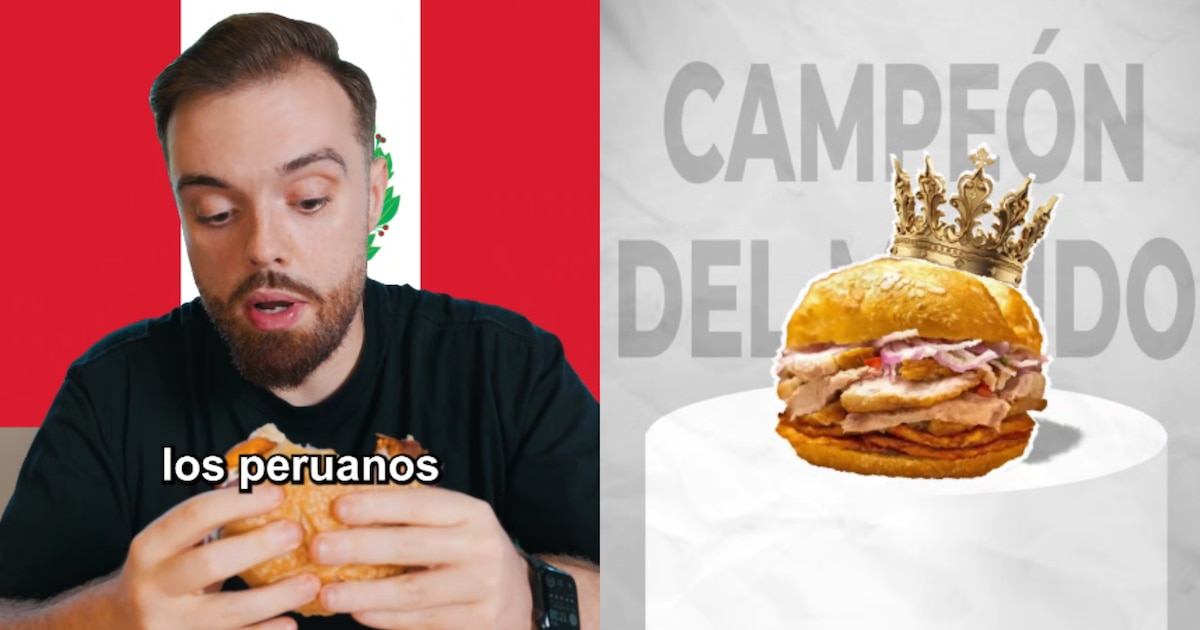 Ibai prueba el pan con chicharrón por primera vez y lo califica de “delicia”