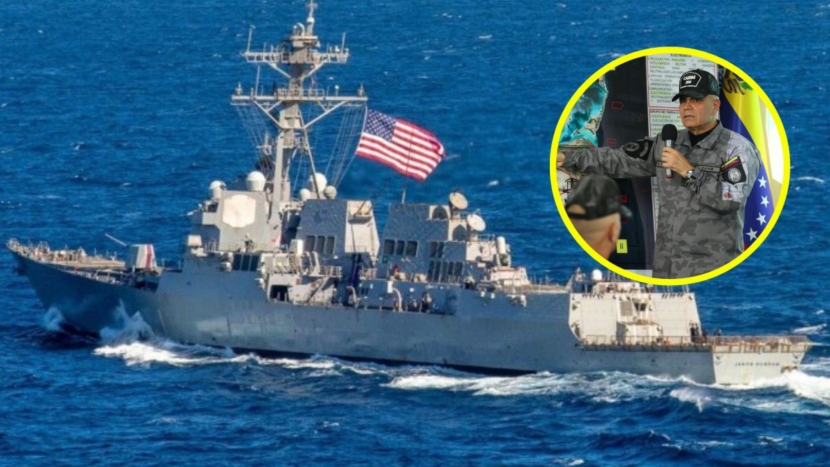 ¡Venezuela en alerta: Estados Unidos despliega 8 buques en el Caribe y Maduro prepara a las comunidades para la guerra!
