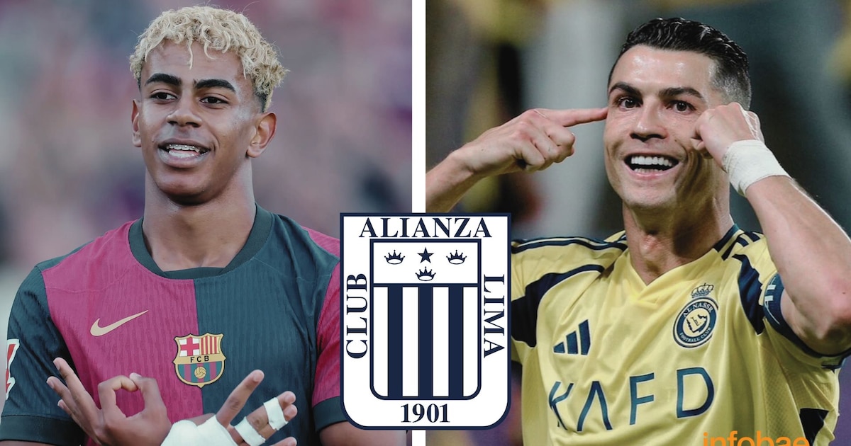 Alianza Lima enfrentará a Barcelona y podría jugar contra Al Nassr de Cristiano Ronaldo