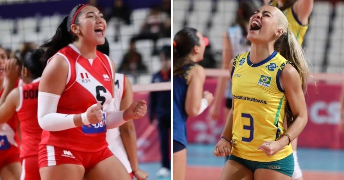 Perú y Brasil en semifinal del Sudamericano Sub-17 de vóley 2025: fecha, hora y transmisión