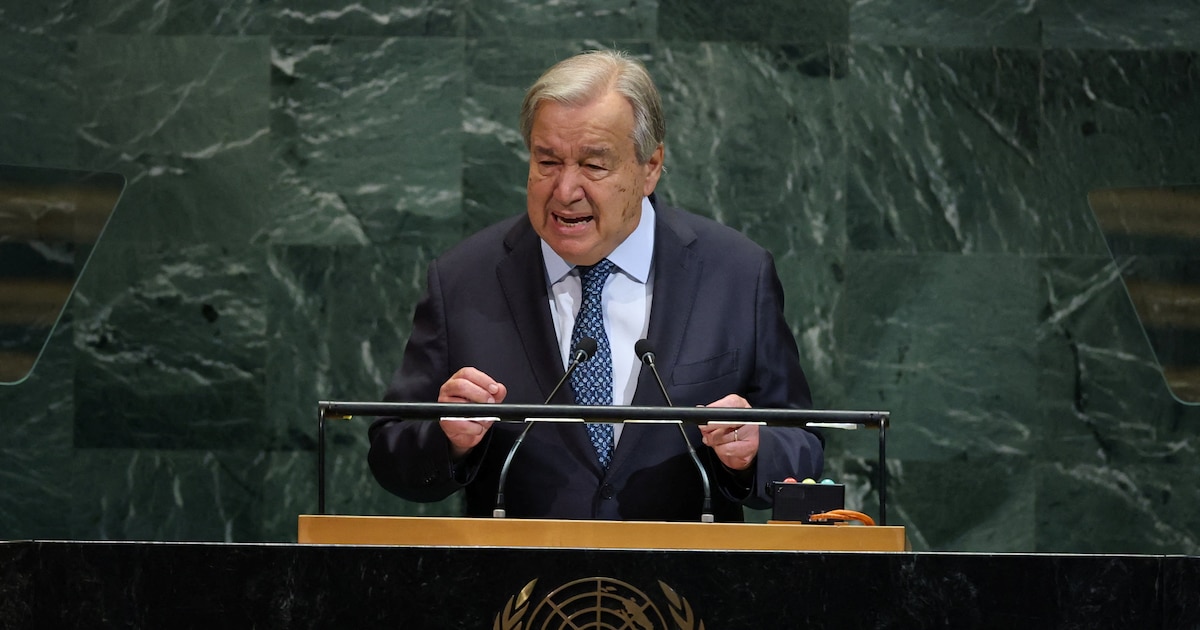 Guterres advierte en la ONU: «Elegimos entre la paz y el sufrimiento humano