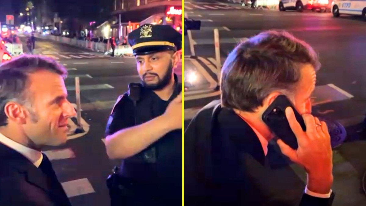 ¡Macron detenido por error en EE.UU. al confundirlo con Trump!