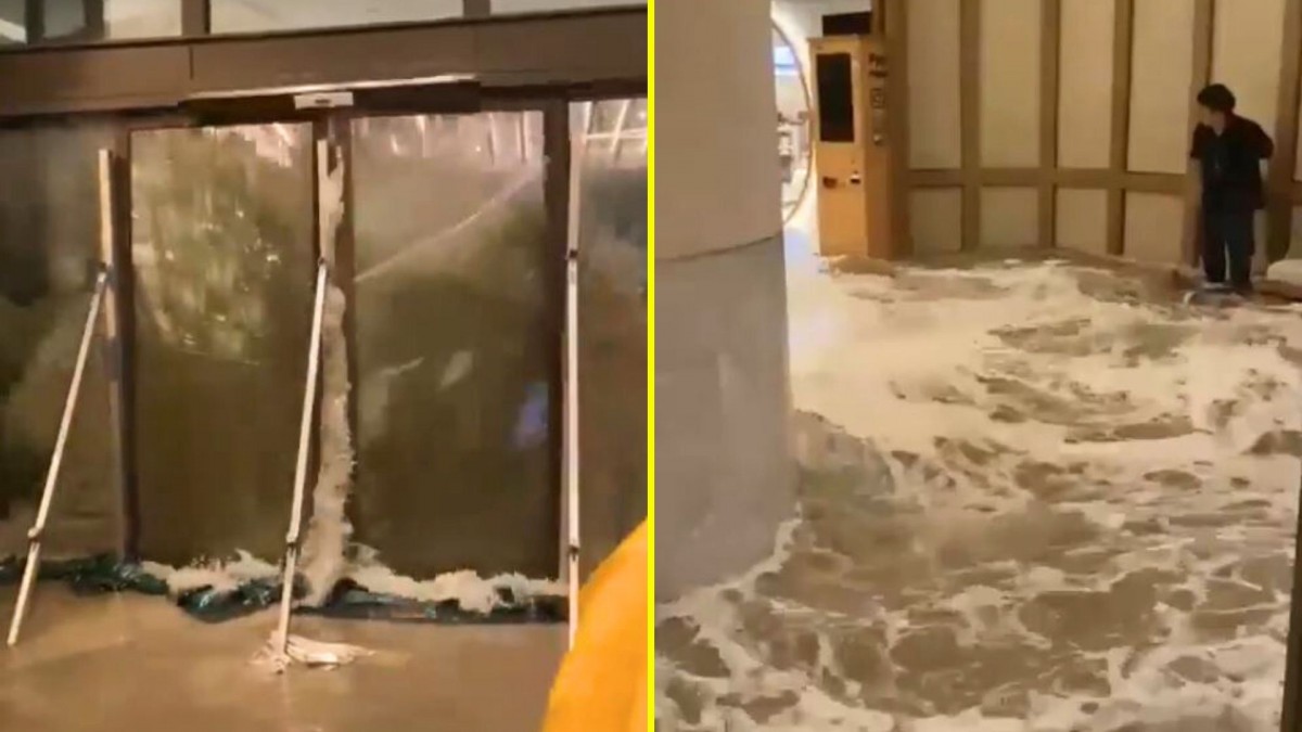 ¡Supertifón Ragasa arrasa en Hong Kong: Hotel destruido y evacuaciones masivas!