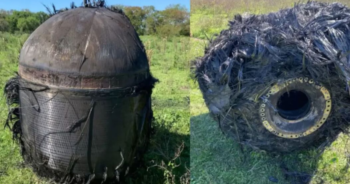 ¡Terremoto en Chaco: Encuentran en campo un cilindro metálico de fibra de carbono con válvulas y número de serie