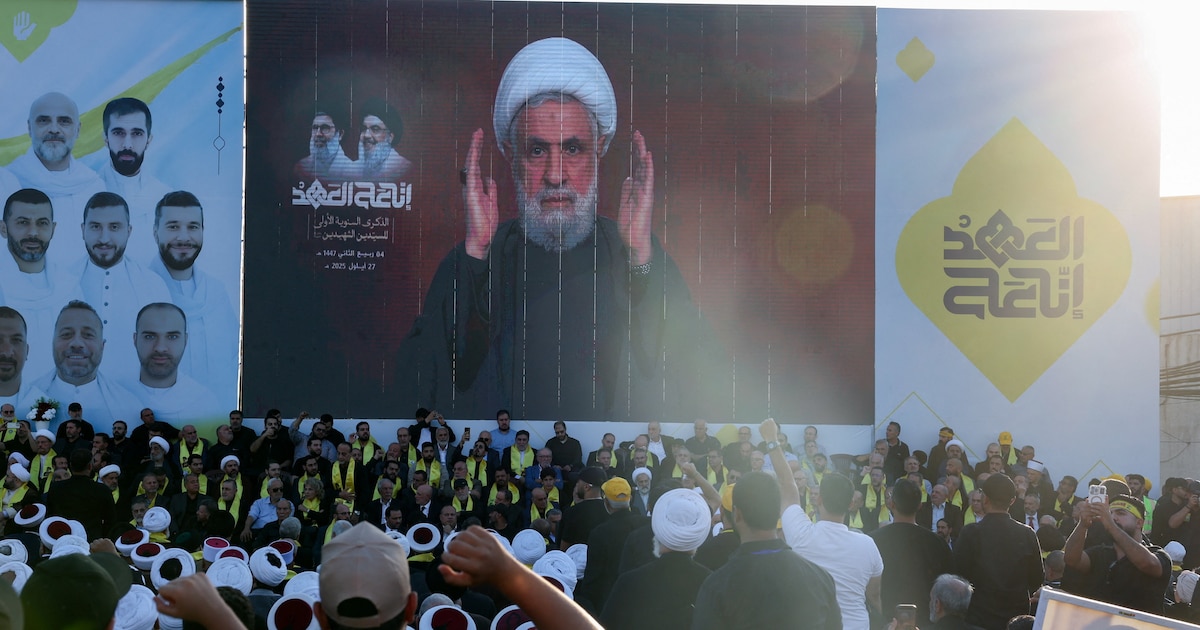 Hezbollah reafirma que no entregará las armas en medio de intento estatal para desarme