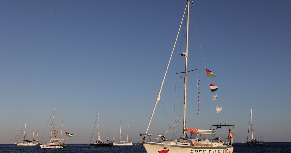 Global Sumud Flotilla con Greta Thunberg inicia su peligrosa travesía hacia Gaza en medio de tensiones internacionales