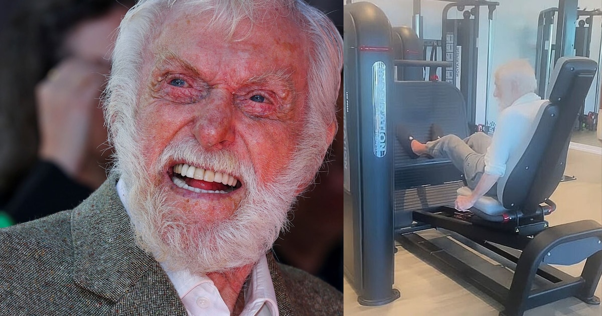 ¡A los 99 años, Dick Van Dyke sorprende en el gimnasio y desafía la edad con enérgicas rutinas!