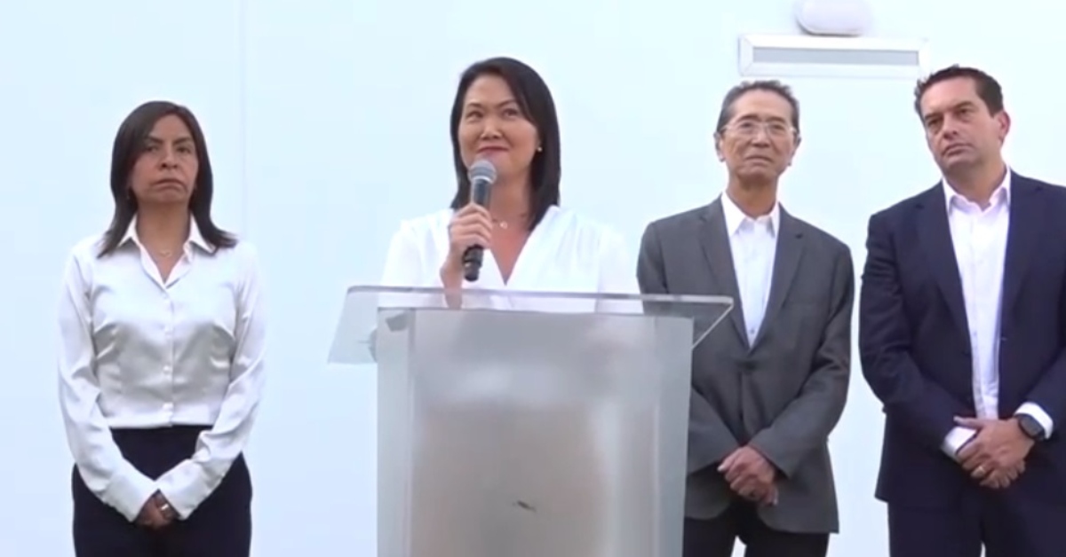 Keiko Fujimori pide justicia imparcial tras fallo del TC en Perú