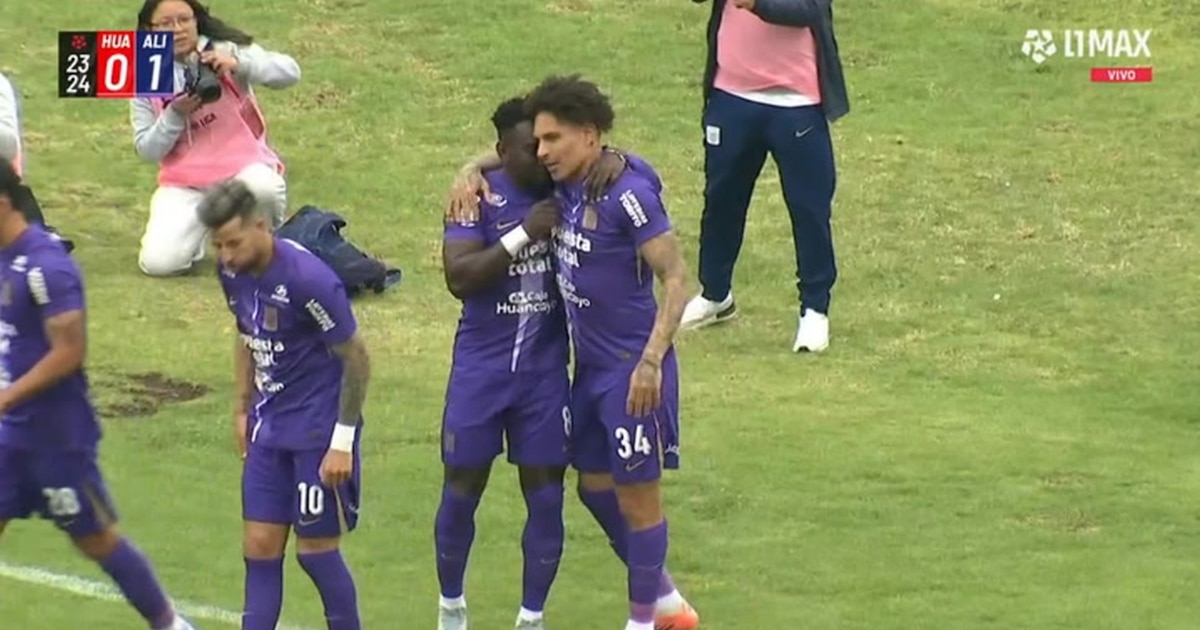 Paolo Guerrero anota gol decisivo en Alianza Lima vs Sport Huancayo por Liga 1 2025