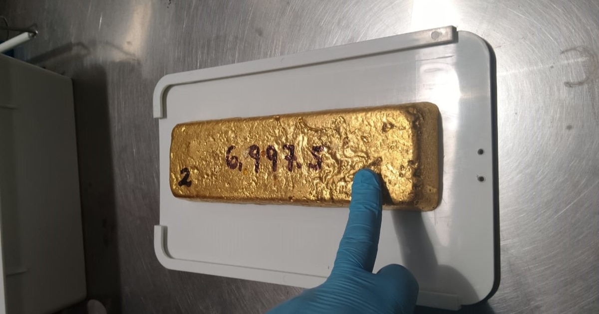 Detectan en Callao barra de oro valorada en más de 3 millones de soles con posible origen ilegal y rumbo a Italia