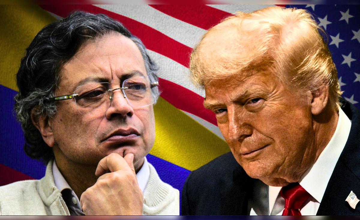 ¡Trump acusa a Petro de narcotraficante y amenaza con invadir Colombia por cultivos ilegales!