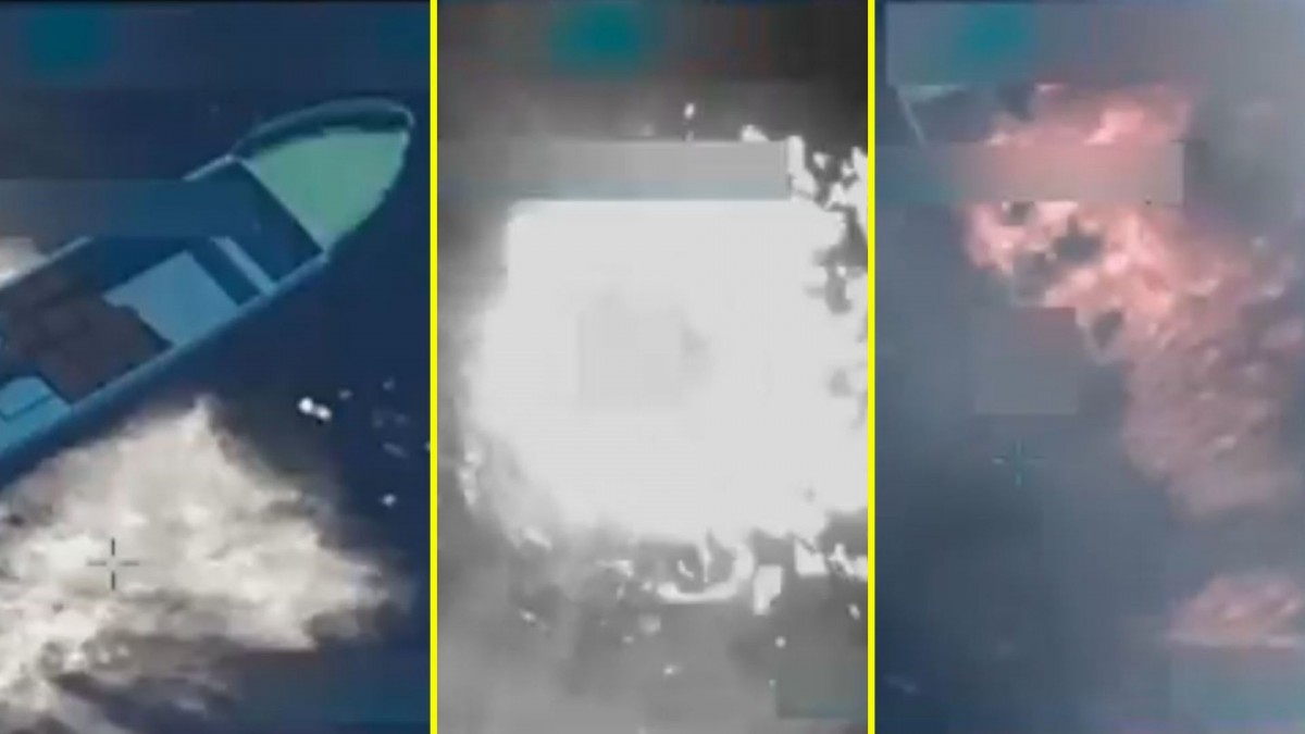 ¡EE.UU. lanza su primer ataque en el Pacífico contra narcotraficantes y deja 2 muertos!
