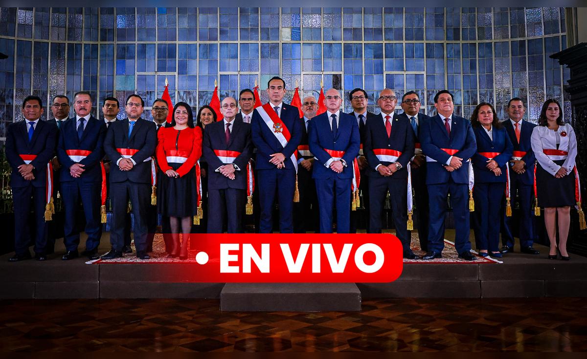 Voto de confianza al Gabinete de José Jerí en vivo: Ministros ante Congreso
