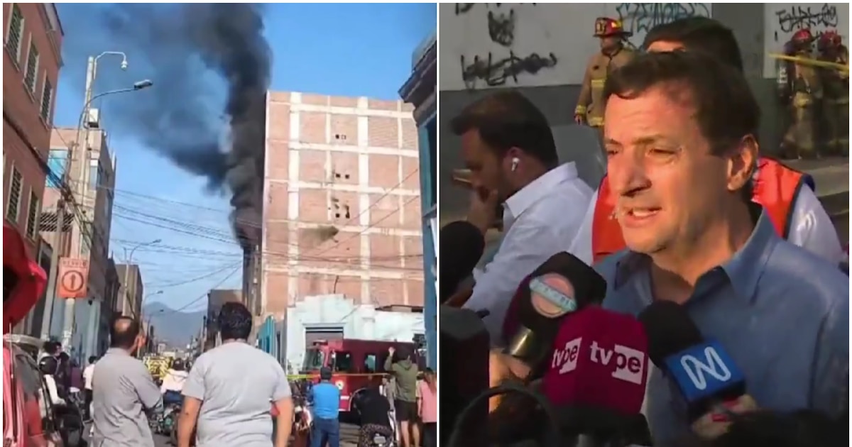 Municipalidad de Lima declara inhabitable edificio incendiado en Barrios Altos por falta de acción previa