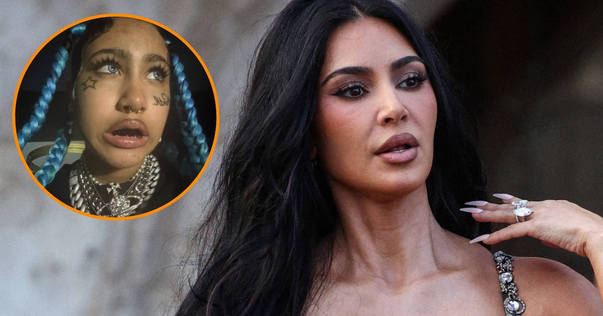 North West, hija de Kim Kardashian, enfrenta críticas por sus tatuajes temporales y piercings
