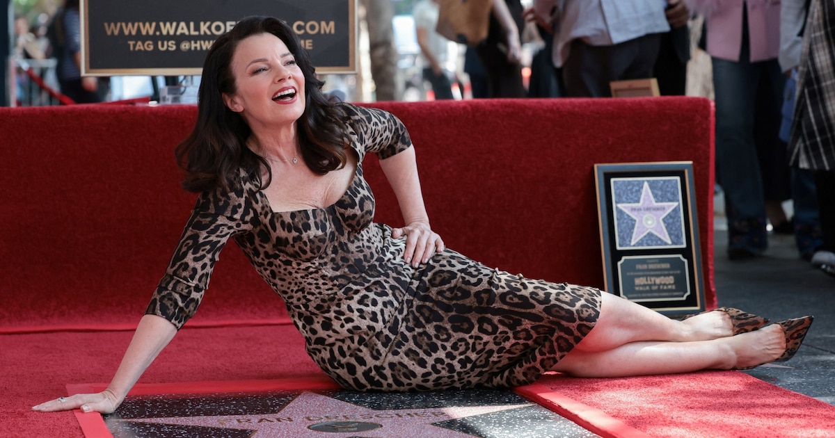 ¡Joía y nostalgia! Fran Drescher recibe su estrella en Hollywood y celebra su 68º cumpleaños con emotivo reencuentro de La