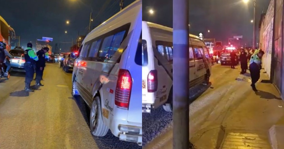 Chofer de combi muere y pasajero resulta herido en ataque en Callao