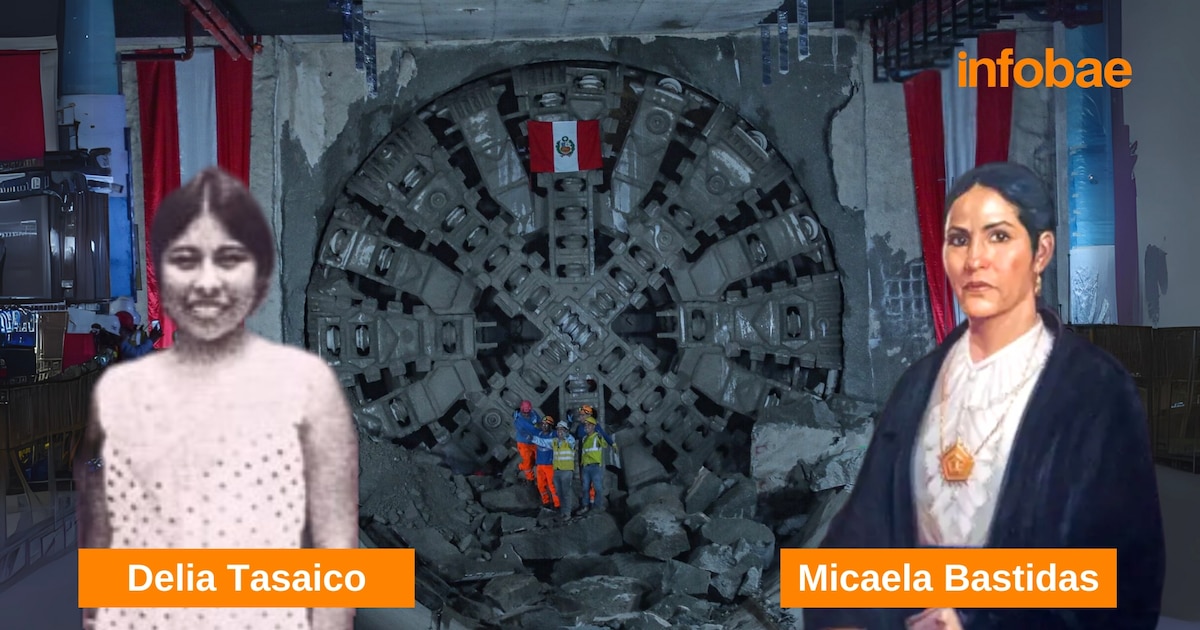 La tuneladora ‘Delia’ de la Línea 2 del Metro de Lima honra a la primera ingeniera peruana