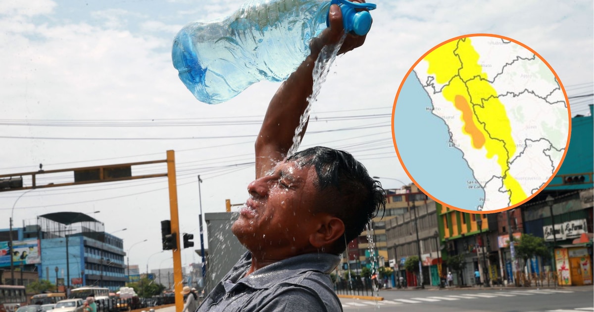 Alerta naranja por altas temperaturas y radiación UV extrema en Lima y 16 regiones