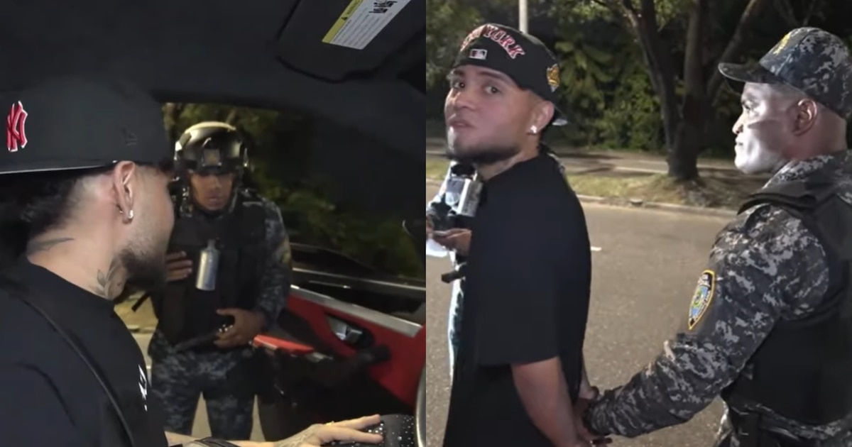 Detenido por exceso de velocidad y esposado tras discutir con la policía en República Dominicana