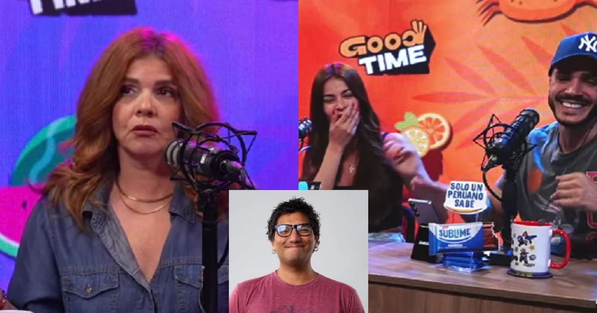 Johanna San Miguel recibe críticas por burlarse del físico de streamer en podcast de Mario Irivarren y Laura Spoya