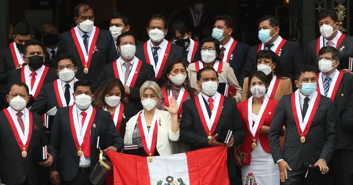 Cuadros de Perú Libre en el Congreso: sentenciado por terrorismo, cortan uñas y reducen salarios