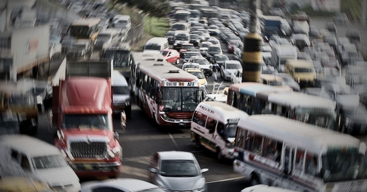 Tráfico en Lima alcanza récord histórico en hora punta y es el más alto de Latinoamérica